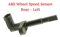 ABS Wheel Speed Sensor & Connector Rear Left Fits:Lexus GS IS ISF LFA LS Mirai