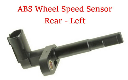 ABS Wheel Speed Sensor & Connector Rear Left Fits:Lexus GS IS ISF LFA LS Mirai