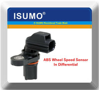 3 ABS Wheel Speed Sensor W/ Connector Front L/R & In Differential Fits: Durango