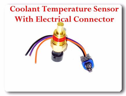 Coolant Temperature Sensor With Connector Fits:DODGE PLYMOUTH NEON 1995-1999