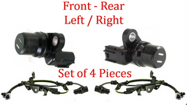 Set of 4 ABS Wheel Speed Sensor Front-Rear L & R Fits: Toyota Tacoma1998-2000