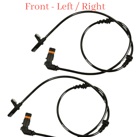 2x ABS Wheel Speed Sensor Front L&R Fits:OEM 2049053105 C300 C350 GLK250 GLK350