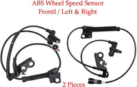 4 x ABS Wheel Speed Sensor + Connector Front Rear L/R Fits Scion tC 2005-2010