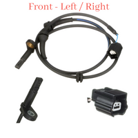 4x ABS Wheel Speed Sensor & Connector Front-Rear  L/R For Nissan Quest 2011-2017