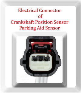 Connector of Crankshaft Position Sensor / Park Assistance Sensor Fits:GM 06-19