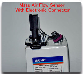 Mass Air Flow Sensor W/ Connector Fits Buick Chevy Impala GM 3.8L 3 Pin Plug 