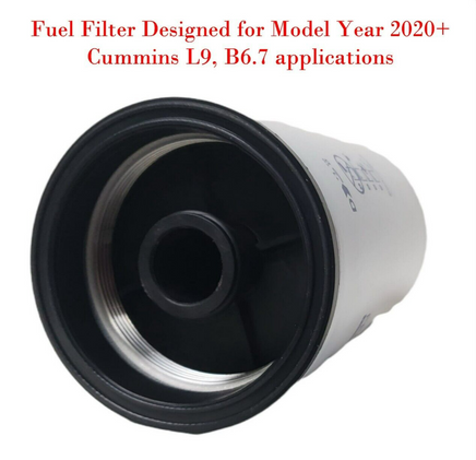 OE Spec V-FF63041NN  Fuel Filter Fits for  Cummins L9, B6.7 Model Year 2020+