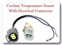 Engine Coolant Temperature Sensor W/ Electrical Connector For Ford Mazda Mercury