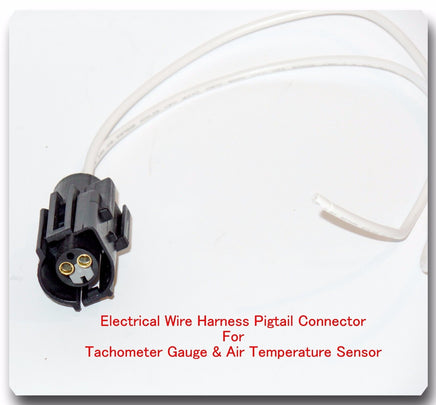 Pigtail 2 wire harness connector of Air Charge Temperature Sensor For Ford Mazda