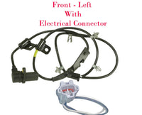 2 ABS Wheel Speed Sensor & Connector Front L/R Fits Hyundai Elantra 01-06 2.0L