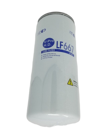 12 x Engine Oil Filter LF667 Compatible W/CAT 1R1807 Commercial trucks and buses