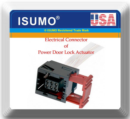 Electrical Connector of Power Door Lock Actuator Fits: GM Vehicles 2003-2016