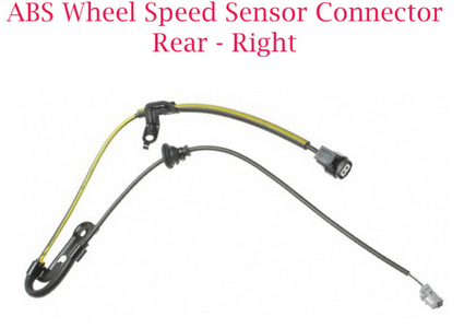 2xABS Wheel Speed Sensor W/ Wiring Harness Fits ES300 ES330 Avalon Camry Solara
