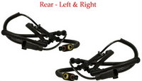 2 ABS Wheel Speed Sensor W/Connector Rear L&R Fits:Town & Country Grand Caravan