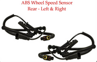 2 x Carquest  ABS Wheel Speed Sensor Rear L&R Fits:Town & Country Grand Caravan