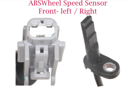 ABS Wheel Speed Sensor + Connecto  Front L/R Fits Nissan Altima Maxima