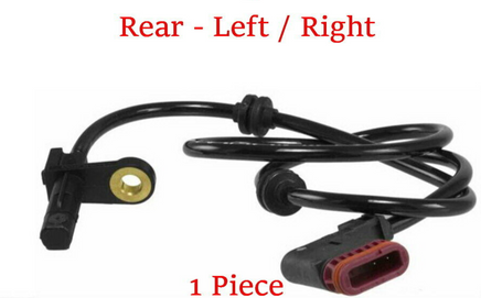 1 x ABS Wheel Speed Sensor Rear Left/Right Fits: Mercedes Benz 2007-2010