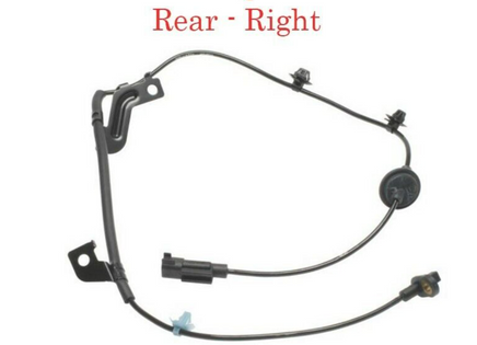 4 ABS Wheel Speed Sensor Front Rear Left Right W/Connector For Lancer Outlander
