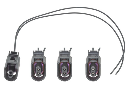4 x ABS Wheel Speed Sensor Connector Front-Rear /Left-Right Fits Audi 2004-2023
