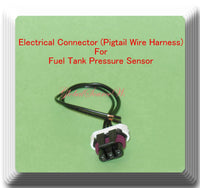 Fuel Tank Pressure Sensor W/Connector Fits:Buick Cadillac Chevrolet Hummer Isuzu