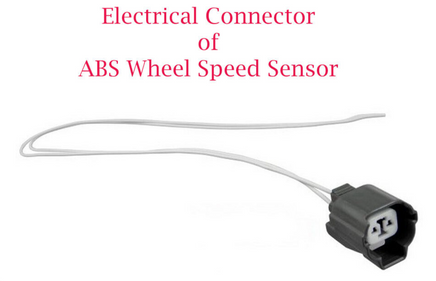 ABS Wheel Speed Sensor W/Connector Front Right Fits Chevrolet GMC Isuzu