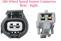 2xABS Wheel Speed Sensor W/ Wiring Harness Fits ES300 ES330 Avalon Camry Solara