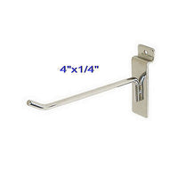 Slatwall Hooks Slat Wall board Shelf Shelving Lot of 30 pcs New 4" x 1/4"
