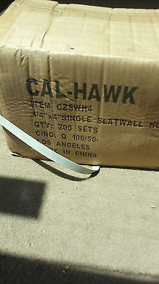 Slatwall Hooks Slat Wall board Shelf Shelving Lot of 30 pcs New 4" x 1/4"