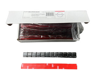 12 Boxes x 360 pcs 0.25oz Black Coated 3M Adhesive Stick on balance Wheel Weight