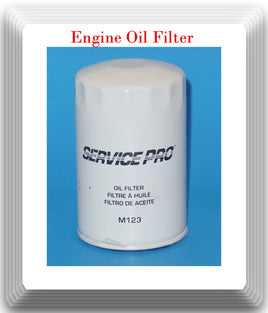 Eng Oil Filter Service Pro M123 Fits: Buick Cadillac Chevrolet GMC Isuzu Saturn