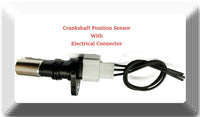 Crankshaft Position Sensor W/Connector Fits:Passport SLX Rodeo Trooper 1996-1997