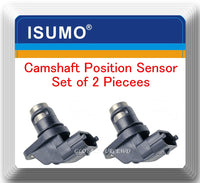 Set of 2 Pcs Camshaft Position Sensor W/ Connector Fits:Chrysler Dodge Mercedes