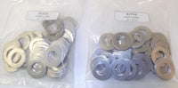 LOT 100 Aluminum Oil Drain Plug Gasket ID:12MM OD:22MM  Fits: Toyota 90430-12027