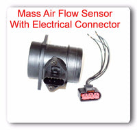 Mass Air Flow Sensor W/Connector Fit: VW Beetle Golf Jetta 1.8L 2.0L 1998-2002