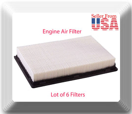 6 x Eng Air Filter SA1149 Fits:OEM#5014664AA Wix 46123 Jeep Wrangler 1991-1995