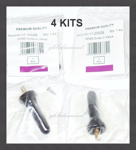 4 TPMS VALVE STEMS 20008 Fits: Chrysler Dodge Fiat Ford Jeep Lincoln Mazda Ram &
