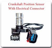Crankshaft Position Sensor w/Connector Fits: Chrysler Dodge Mitsubishi 1995-2002