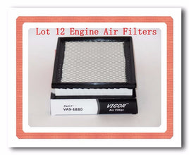 Lot 12 Air Filter A24880  Fits: GM Buick Cadillac Chevrolet Oldsmobile Pontiac