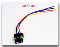 (Lot of (100) S605 Electronic Connector 5 Pins For EGR Valve- Mass Air Flow
