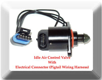 Idle Air Control Valve W/Connector Fits:Buick Chevrolet Pontiac Oldsmobile