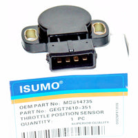 2 Pc Throttle Position Sensor & Idle Air Control Valve Fits: Mitsubishi