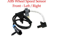 1 x ABS Wheel Speed Sensor W/Connector Front left/Right ALS483 For:Chevrolet GMC