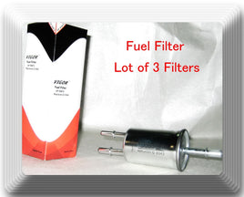 Lot of 3 Fuel Filter  F65472 G9343 Fits: Ford Lincoln Mazda & Mercury