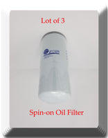 3 x Engine Oil Filter VLF17499 Fits: IC Busses IHC Navistar Trucks 7.6L 9.3L