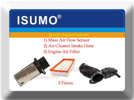 3 Pieces Mass Air Flow Sensor , Air Intake Hose  Air Filter Sentra 2007-2012