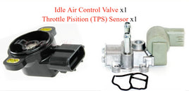 2 Pcs Idle Air Control Valve & Throttle Position Sensor TPS Fits: Paseo Tercel