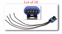 Lot 10 Multi Purpose Electric Connector For Idle Air Control Valve  MAP Sensor