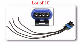 Lot 10 Multi Purpose Electric Connector For Idle Air Control Valve  MAP Sensor