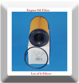 6x Oil Filter M5316Korea Made Fits 911 Boxster Carrera GT Cayenne Cayman 97-15