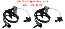 2 x ABS Wheel Speed Sensor Front left & Right ALS483 Fits Chevrolet GMC Hummer